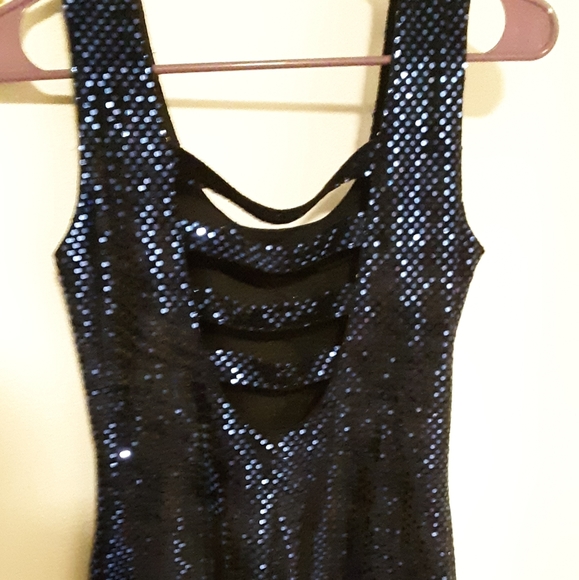 Juniors short blue dress - Picture 2 of 6